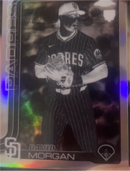 2025 Topps David Morgan — front
