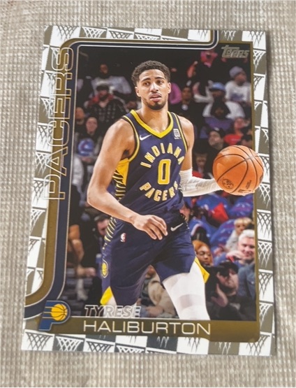 2025-26 Topps #47 Tyrese Haliburton — front