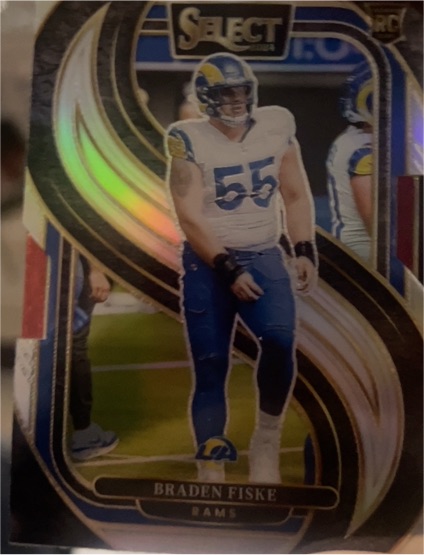 2024 Panini Select #171 Braden Fiske — front