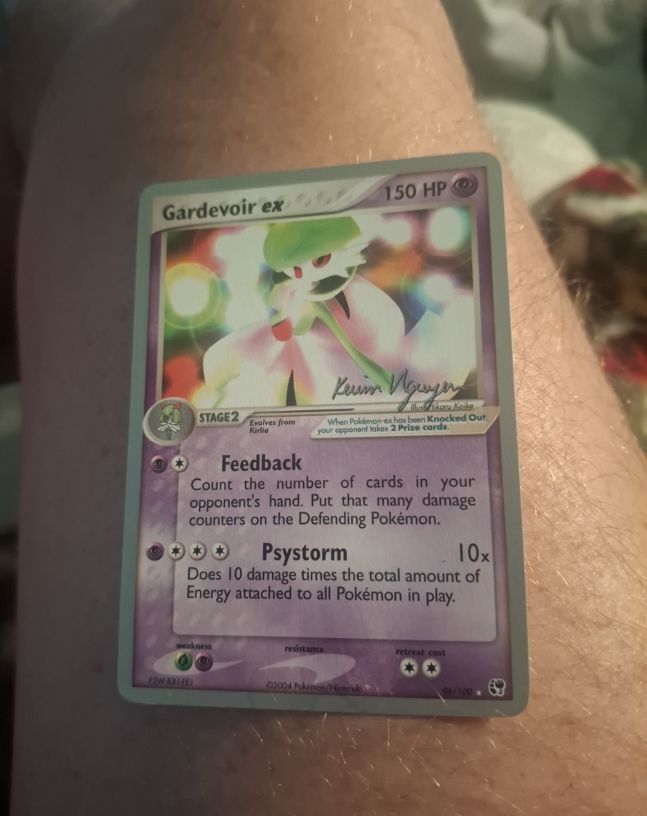 2004 Pokemon EX Sandstorm #96 Gardevoir ex — front