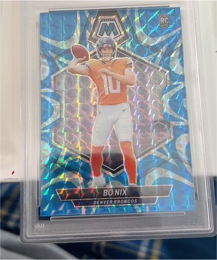 2024 Panini Mosaic #312 Bo Nix — front