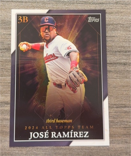 2025 Topps Series 1 #ATT-12 José Ramírez — front