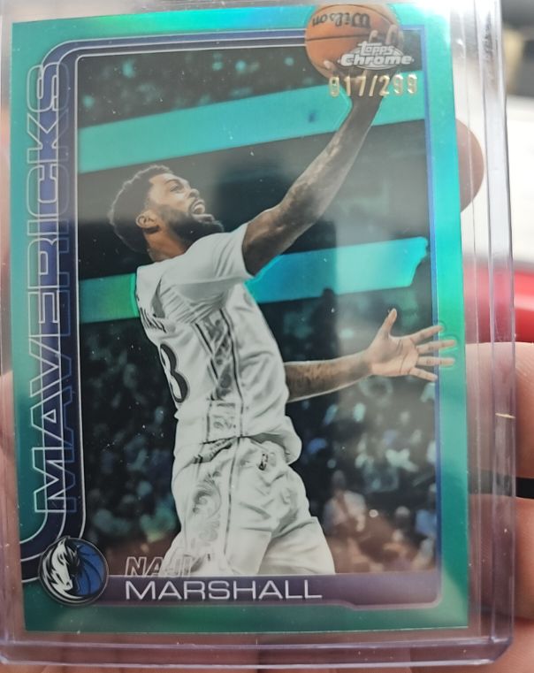 2025-26 Topps Chrome #28 Naji Marshall — front