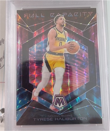 2024-25 Panini Mosaic Full Capacity Tyrese Haliburton — front