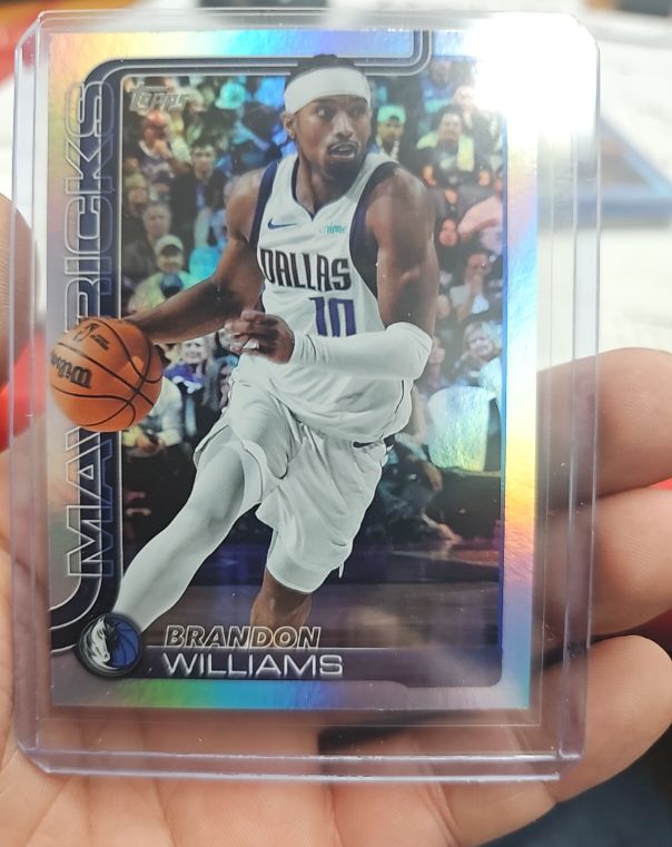 2025-26 Topps #171 Brandon Williams — front