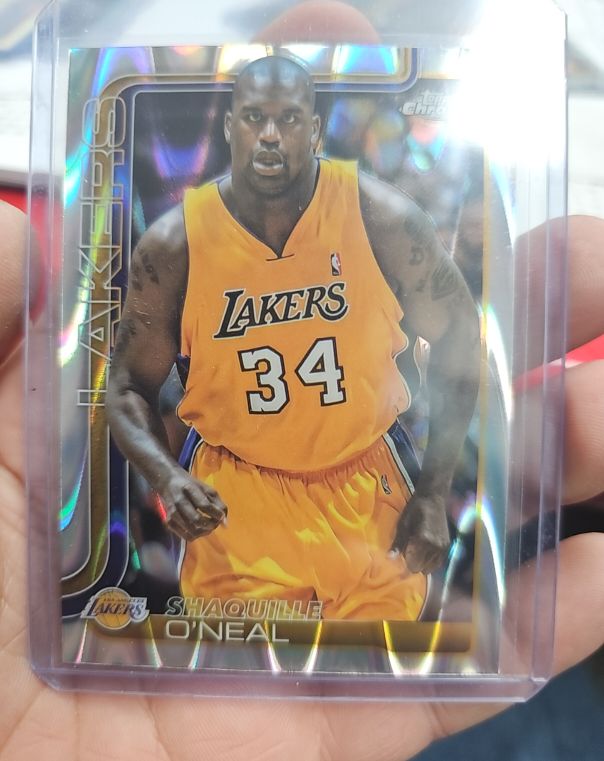 2025-26 Topps Chrome #242 Shaquille O'Neal — front