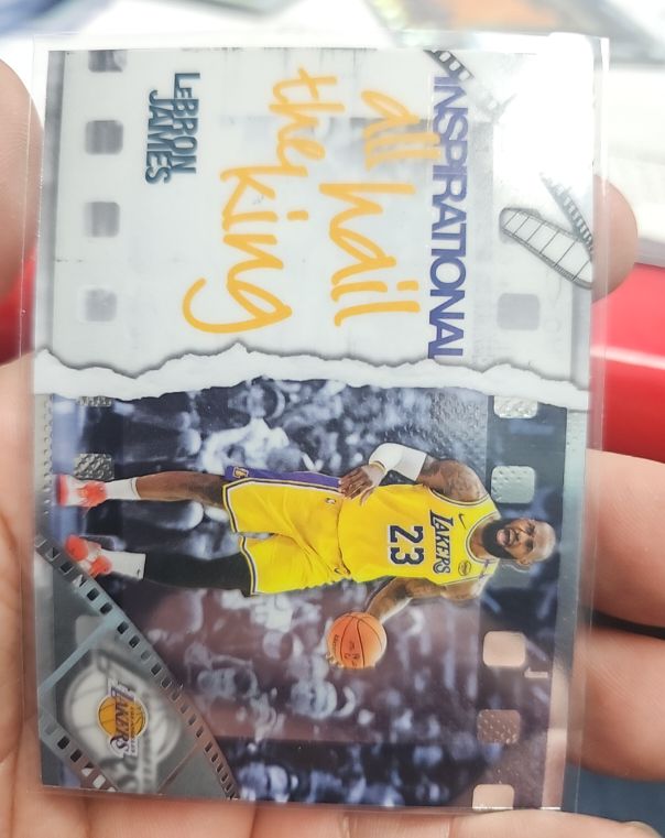 2025-26 Topps Chrome #IP-1 LeBron James Inspirational All Hail the King — front