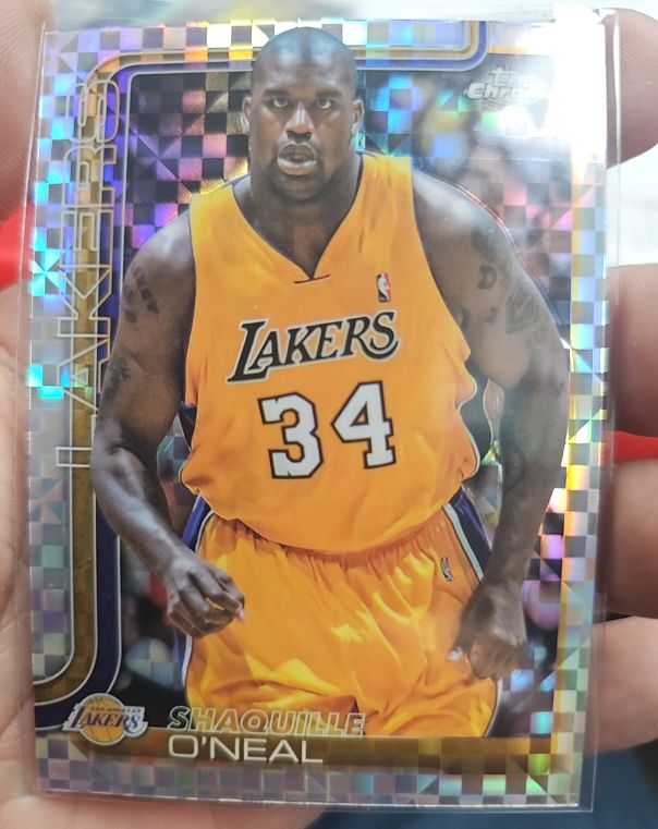 2025-26 Topps Chrome #242 Shaquille O'Neal — front