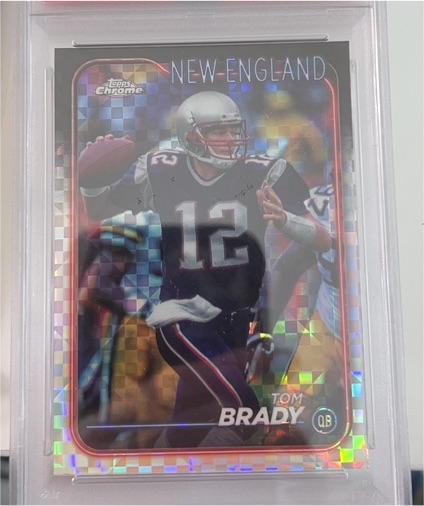 2024 Topps Chrome #120 Tom Brady — front