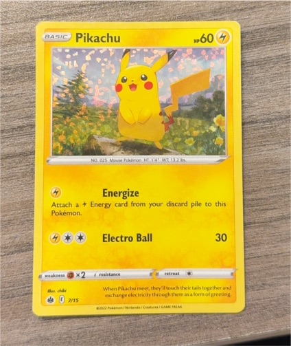 2022 Pokémon McDonald's Promo #7 Pikachu — front
