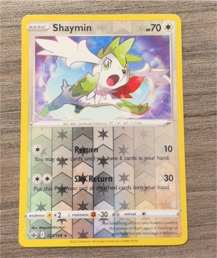 2021 Pokémon TCG Chilling Reign #123 Shaymin — front