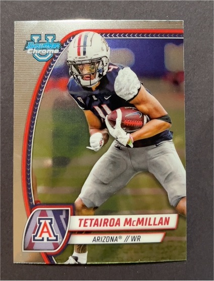 2024 Bowman University Chrome #170 Tetairoa McMillan — front