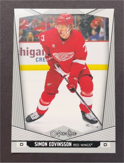 2024-25 O-Pee-Chee #115 Simon Edvinsson — front