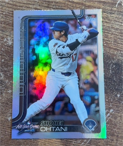 2025 Topps Update #ASG-1 Shohei Ohtani All-Star Game — front