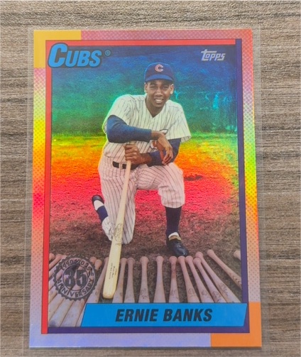 2025 Topps Update #U90-29 Ernie Banks — front