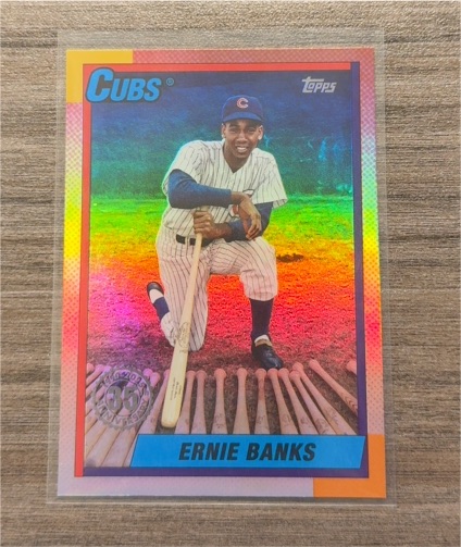 2025 Topps Update Series 1990 Topps #U90-29 Ernie Banks — front
