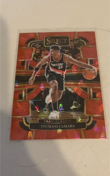 2023-24 Panini Select #81 Toumani Camara Portland Trail Blazers — front