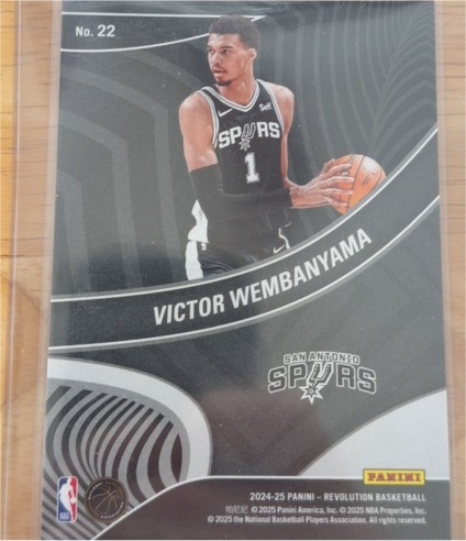 2024-25 Panini Revolution #22 Victor Wembanyama — front