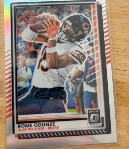 2025 Panini Donruss Optic #151 Rome Odunze — front