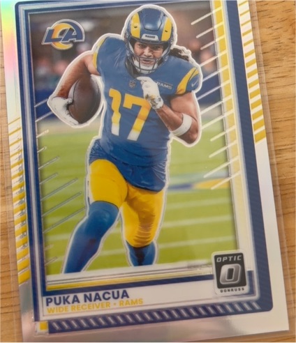 2025 Donruss Optic #289 Puka Nacua — front