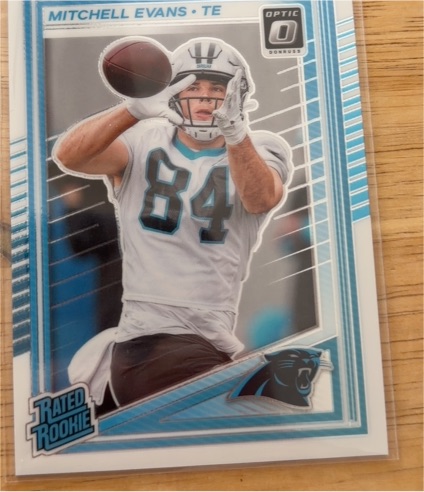 2025 Donruss Optic #254 Mitchell Evans — front