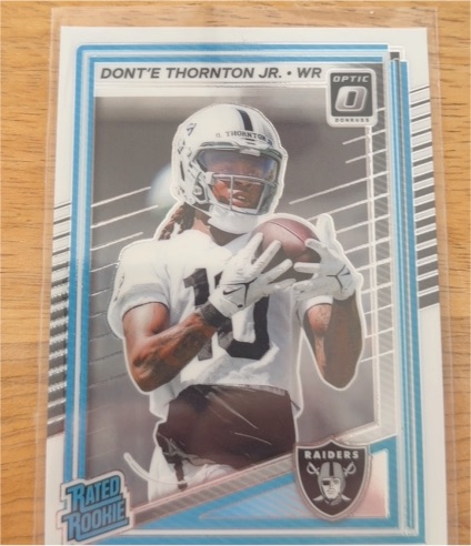 2025 Panini Donruss Optic #349 Dont'e Thornton Jr. — front