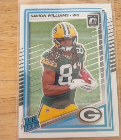 2025 Panini Donruss Optic #318 Savion Williams — front