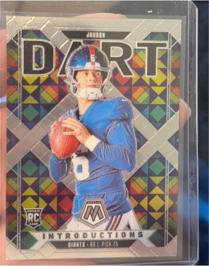 2025 Panini Mosaic #2 Jaxson Dart Introductions — front