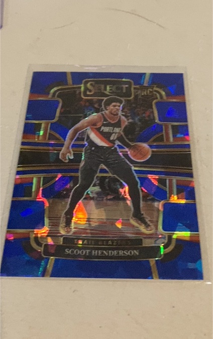 2023-24 Panini Select #77 Scoot Henderson — front