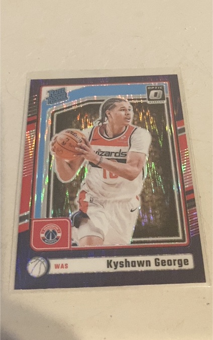 2024-25 Donruss Optic #299 Kyshawn George — front