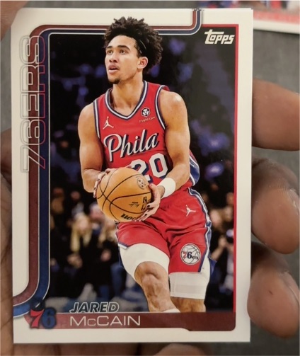 2025-26 Topps #24 Jared McCain — front