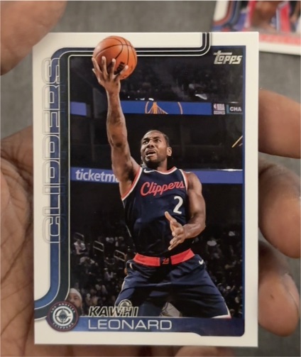 2025-26 Topps #142 Kawhi Leonard — front