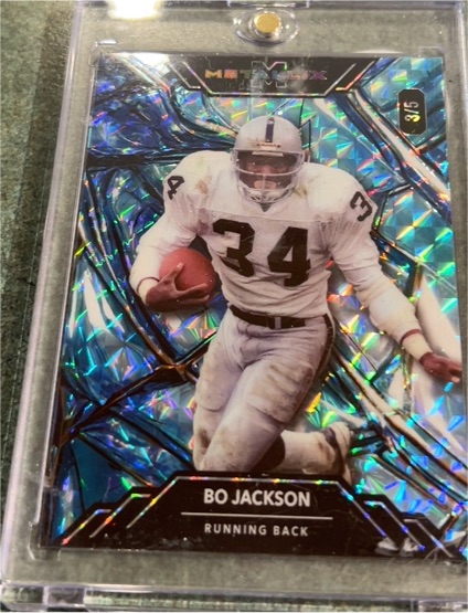 2025 Wild Card Metallix #WMF-BJ Bo Jackson — front
