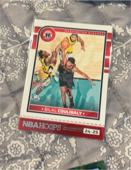 2024-25 Panini NBA Hoops #96 Bilal Coulibaly — front