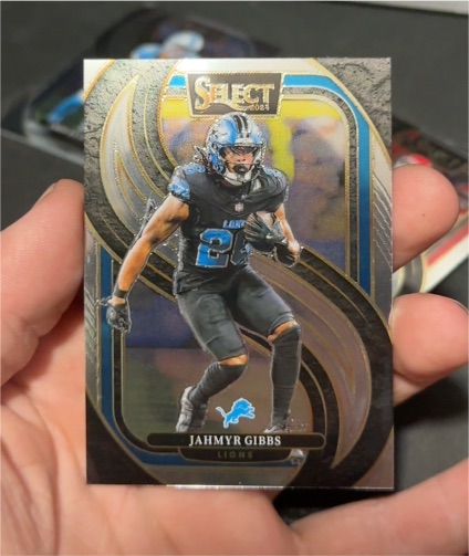 2024 Panini Select Premier Level #163 Jahmyr Gibbs — front