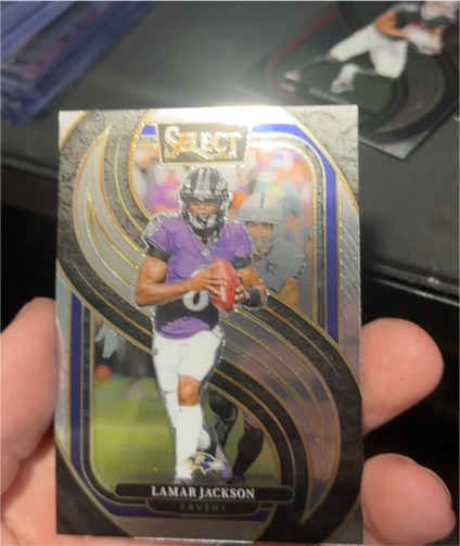 2024 Panini Select Premier Level #121 Lamar Jackson — front