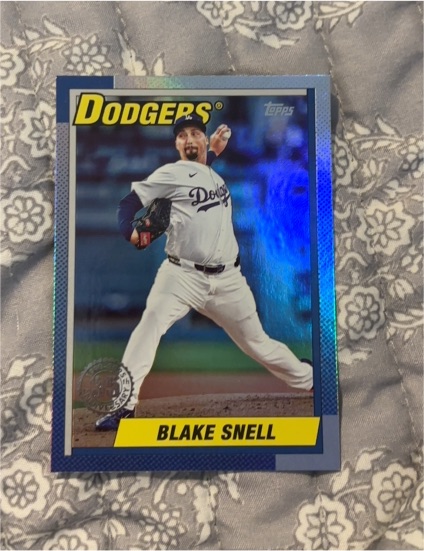 2025 Topps Update #U90-4 Blake Snell — front