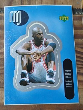 1998-99 Upper Deck MJ Sticker Collection #SU26 Michael Jordan — front