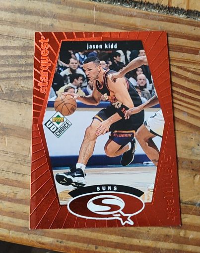 1998-99 Upper Deck UD Choice Starquest #SQ21 Jason Kidd — front