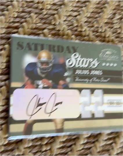 2007 Donruss Classics Saturday Stars #SS-26 Julius Jones — front