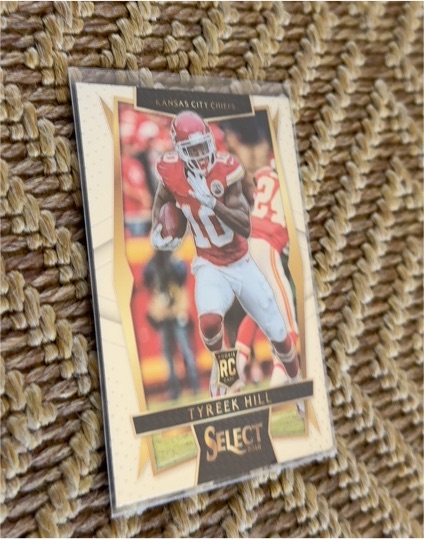 2016 Panini Select #RC Tyreek Hill Rookie Card — front