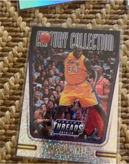 2018-19 Panini Threads Century Collection #9 Shaquille O'Neal — front