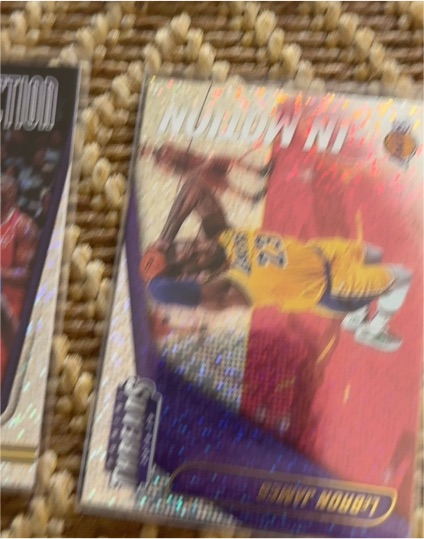 2023-24 Panini Noir #LeBron James — front
