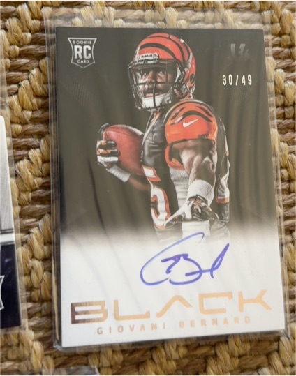 2013 Panini Black #30 Giovani Bernard — front