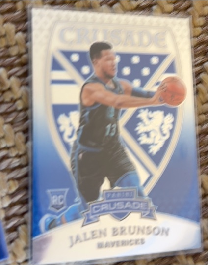 2018-19 Panini Chronicles Crusade #544 Jalen Brunson — front