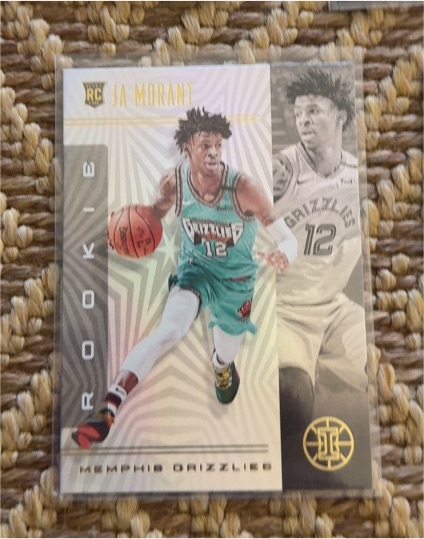 2019-20 Panini Illusions #161 Ja Morant Rookie Card — front