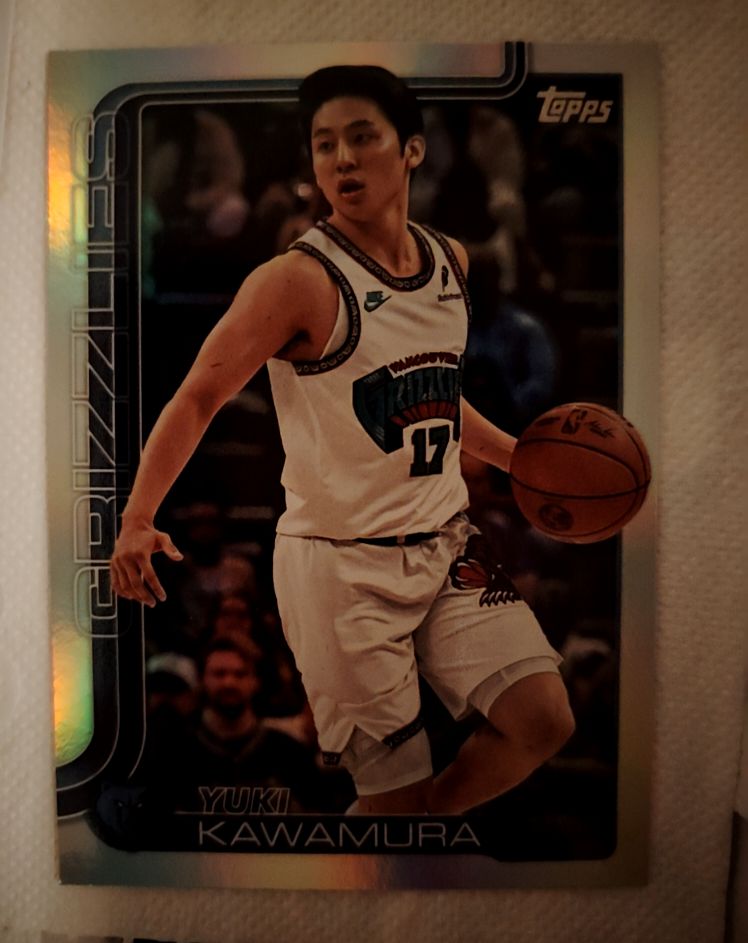 2025-26 Topps #188 Yuki Kawamura — front