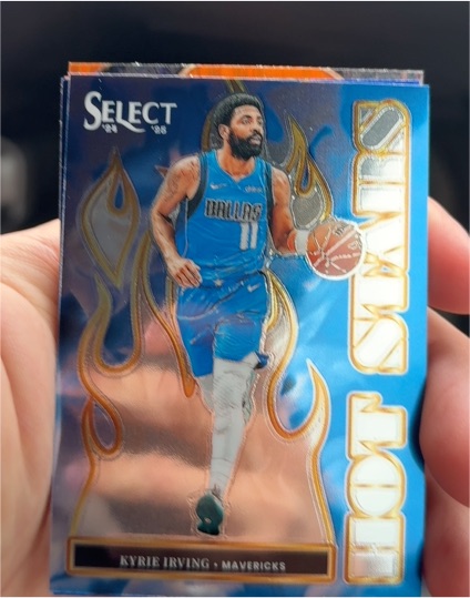 2024-25 Panini Select #2 Kyrie Irving Hot Stars — front