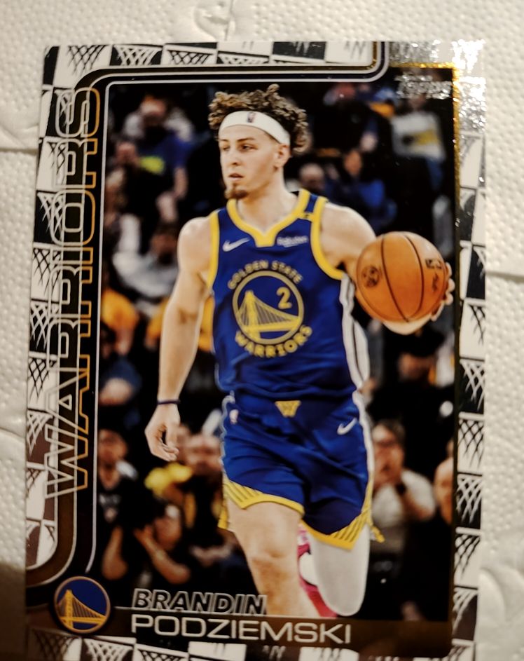 2025-26 Topps #141 Brandin Podziemski — front