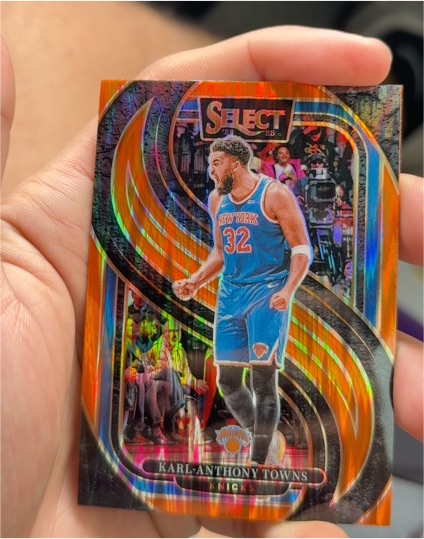 2024-25 Panini Select #114 Karl-Anthony Towns — front